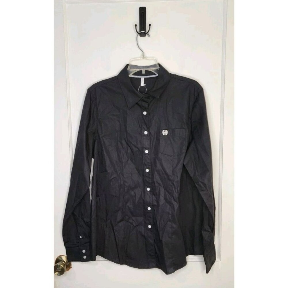 Cinch Women's Western Button Shirt Long Sleeve Set Of 2 NWT READ FLAWS Sz XXL